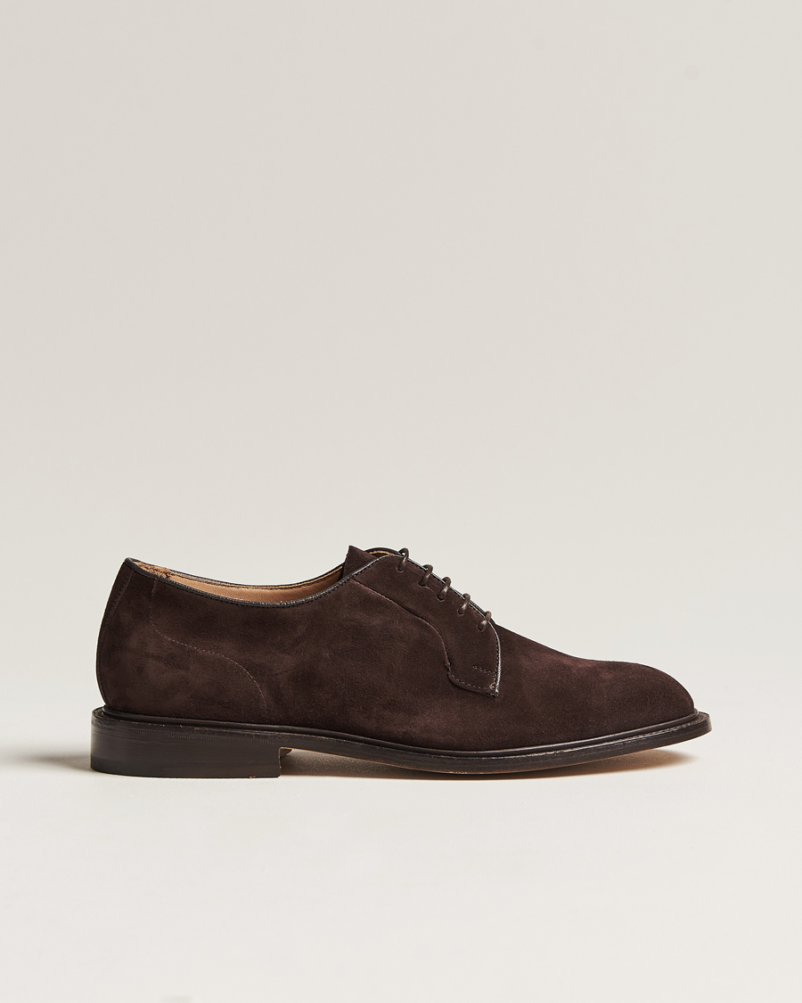 Heren | Derby schoenen | Tricker's | Robert Derby Shoes Coffee Suede