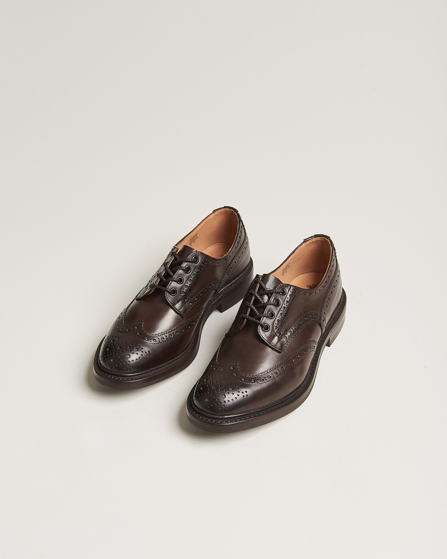 Heren |  | Tricker's | Bourton Country Brogues Espresso Calf