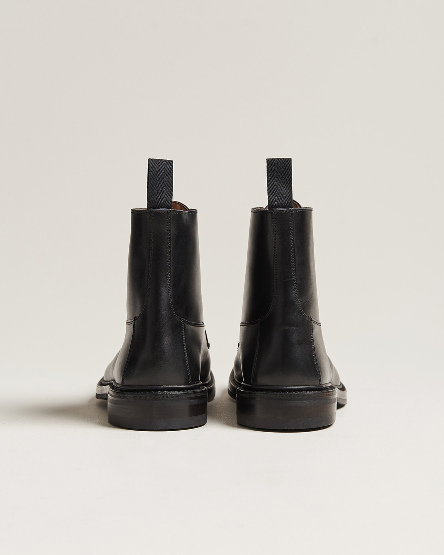 Heren | Laarzen | Tricker's | Burford Dainite Country Boots Black Calf