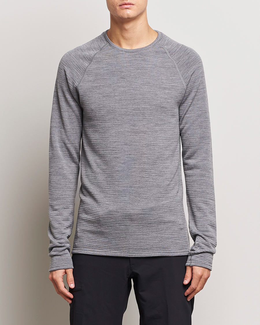 Heren | Truien | Houdini | Desoli Merino Thermal Crew College Grey