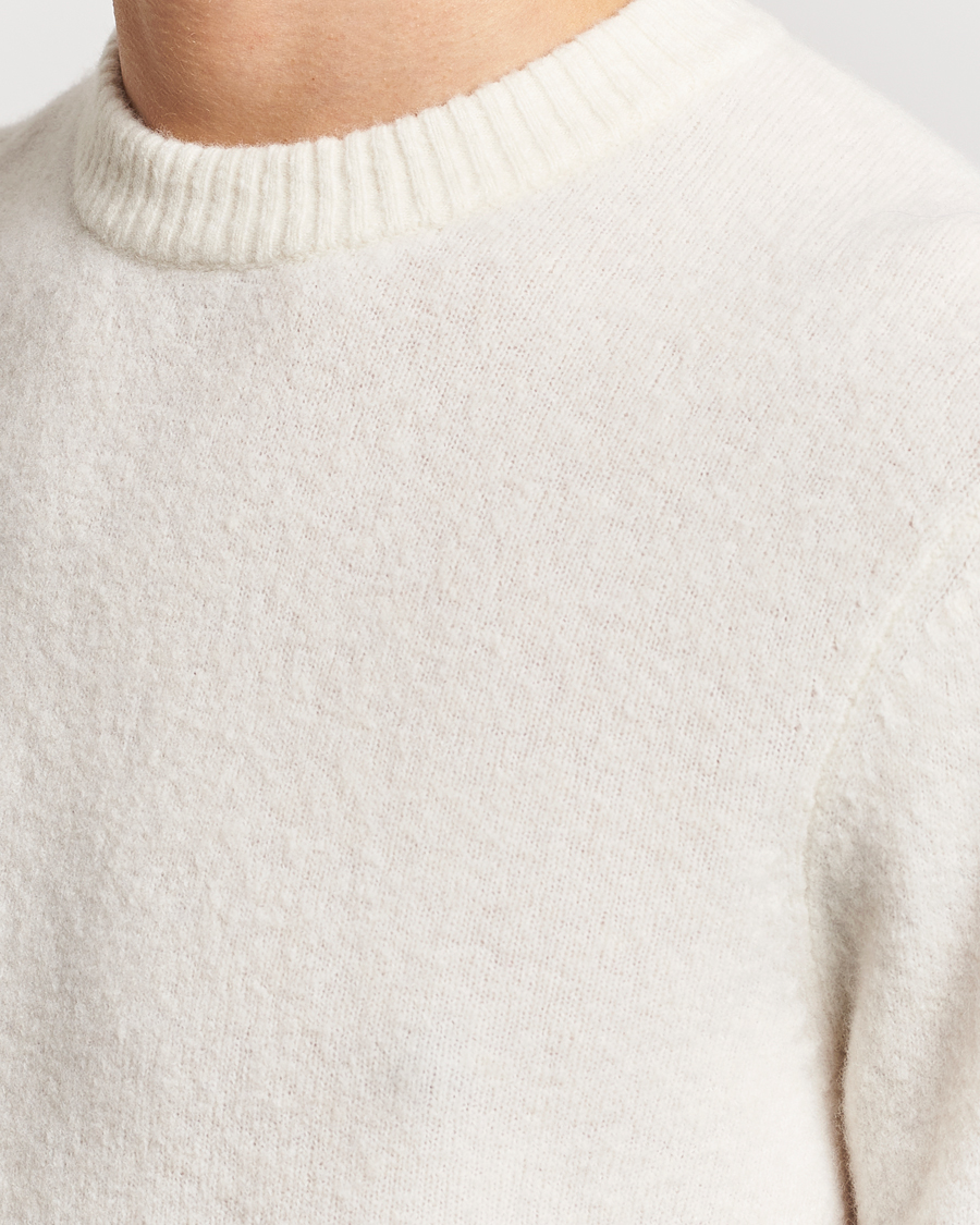 Heren | Truien | Samsøe Samsøe | Butler Yak Crew Neck Clear Cream