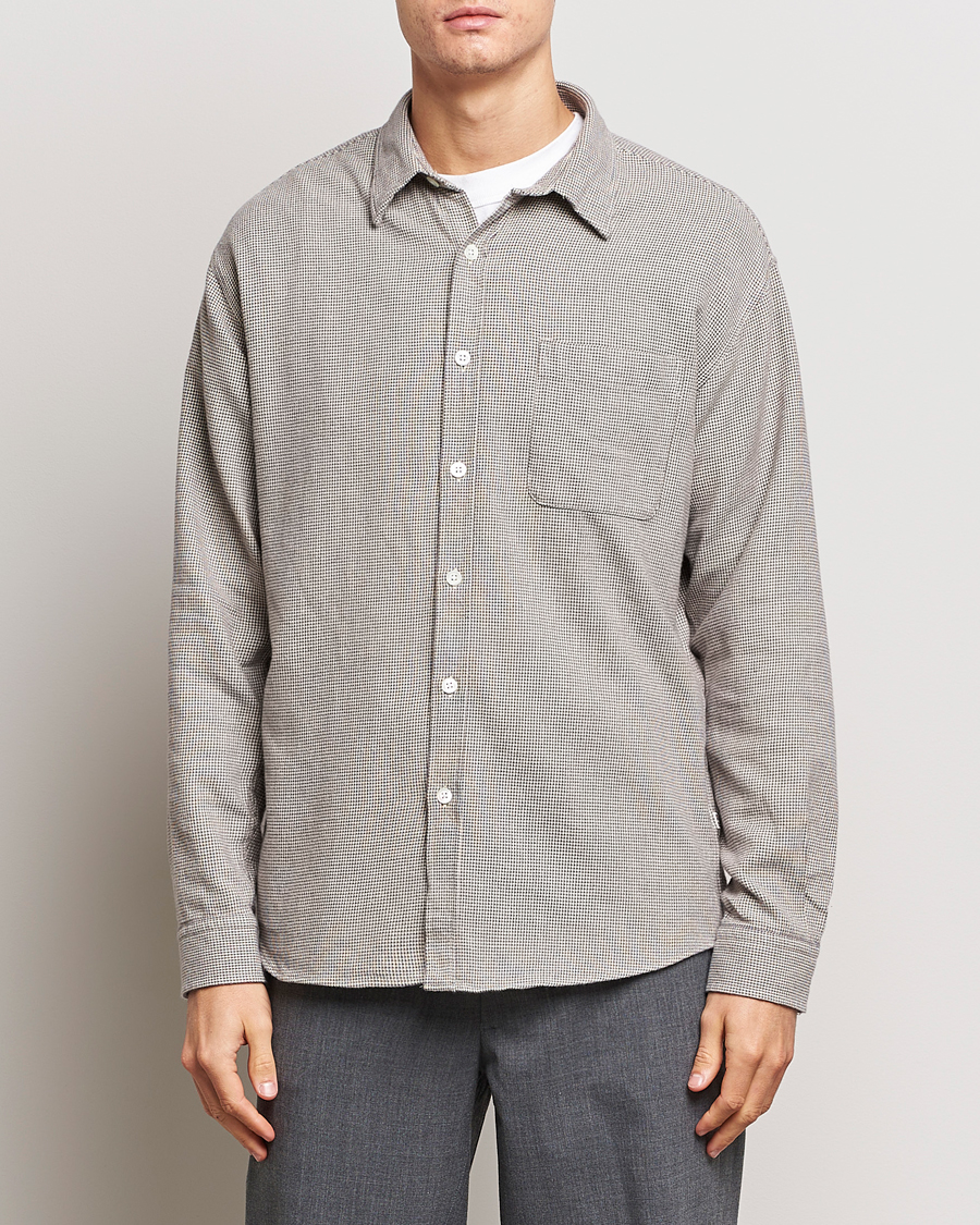 Heren | Sale | NN07 | Deon Relaxed Fit Overshirt Dark Grey