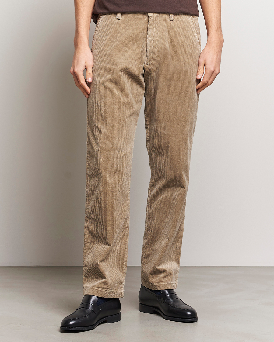 Heren | Corduroy broeken | NN07 | Alex Straight Fit Corduroy Pants Desert Khaki