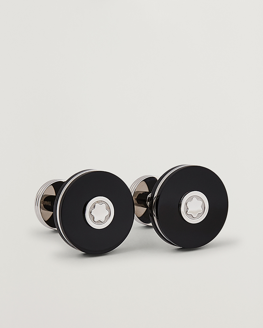 Heren | Manchetknopen | Montblanc | Cufflinks Steel Black