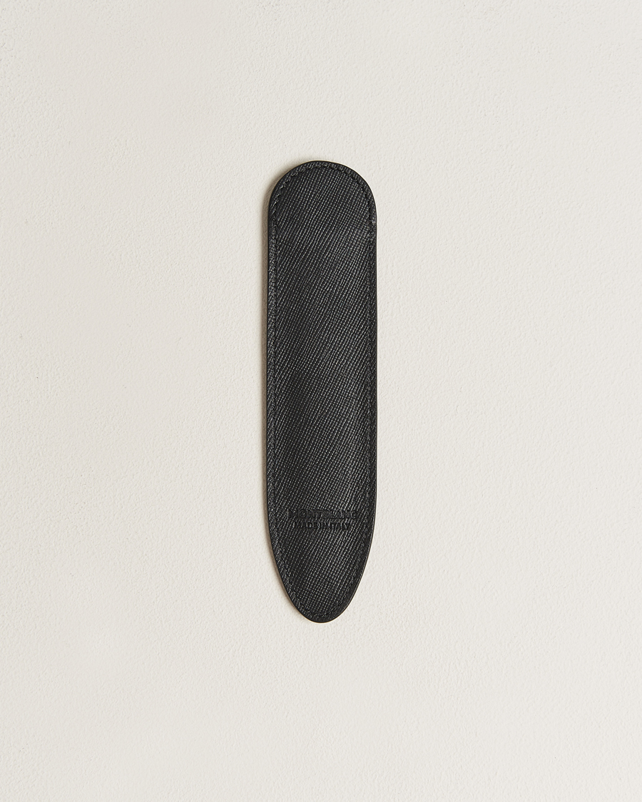 Heren | Montblanc Sartorial 1 Pen Sleeve Black | Montblanc | Sartorial 1 Pen Sleeve Black