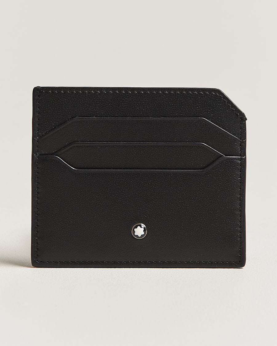 Heren | Portemonnees | Montblanc | Selection Soft Card Holder 6bcc Black