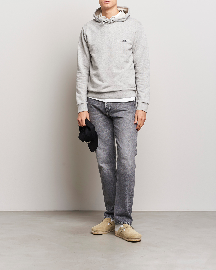 Heren |  | A.P.C. | Item Hoodie Heather Grey