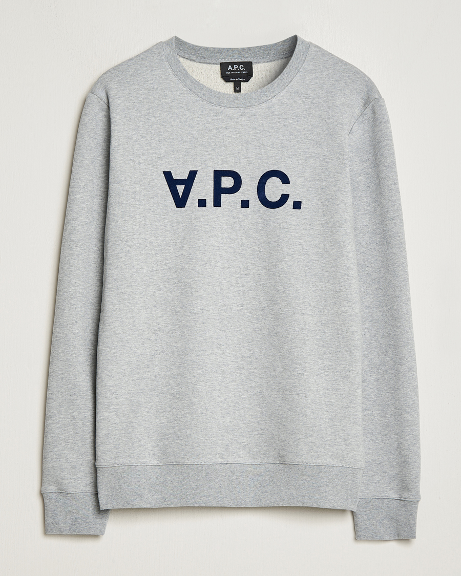 Heren | Truien | A.P.C. | VPC Sweatshirt Heather Grey
