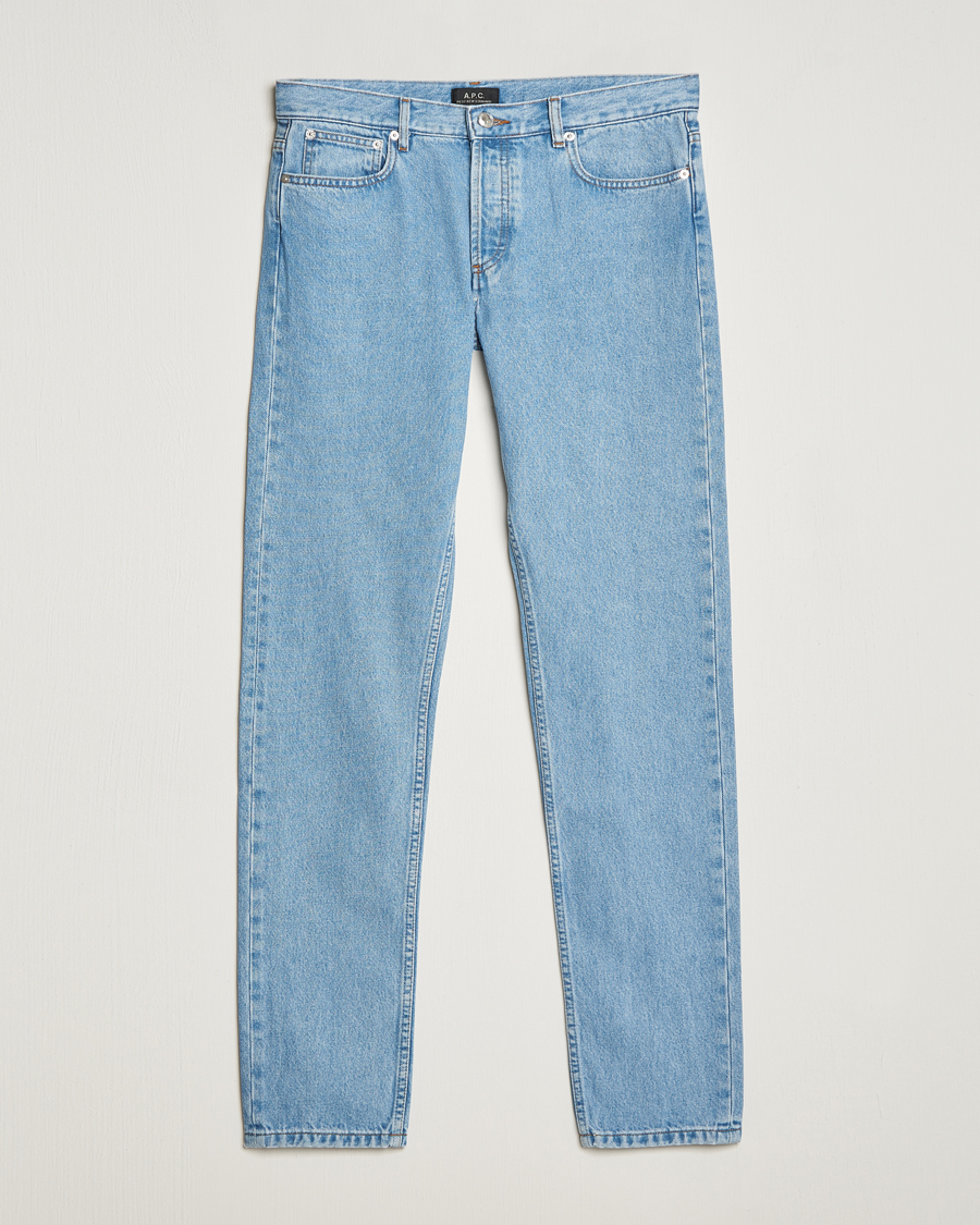 Heren | Jeans | A.P.C. | Petit New Standard Jeans Light Blue