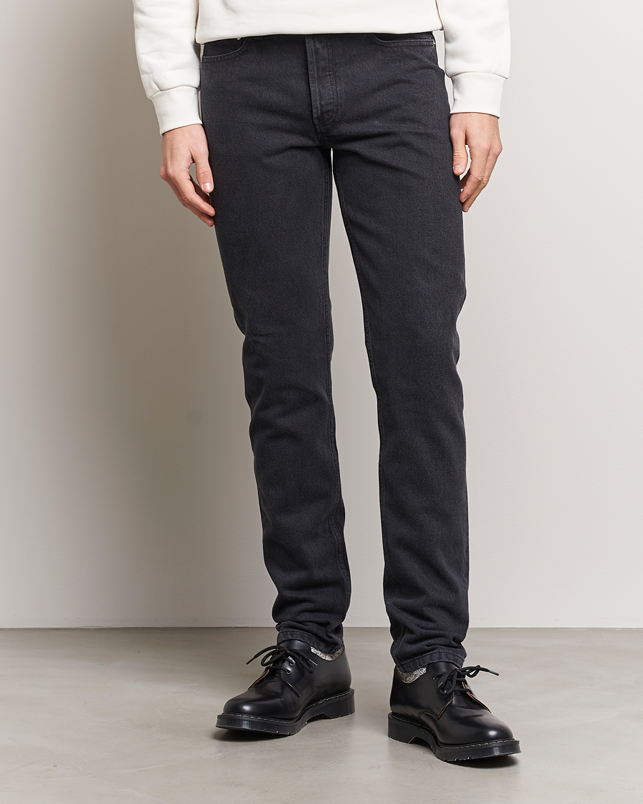 Heren | Jeans | A.P.C. | Petit New Standard Jeans Washed Black