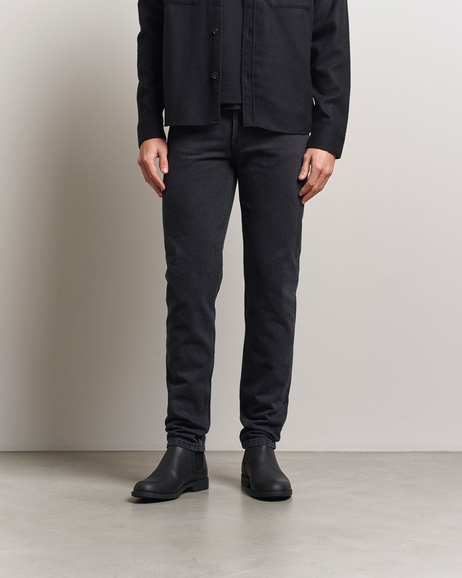 Heren | Zwarte jeans | A.P.C. | Petit New Standard Jeans Washed Black