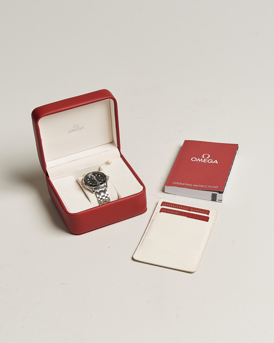 Heren | Omega Pre-Owned Seamaster Diver 300M 212.30.41.20.01.002 Steel Black | Omega Pre-Owned | Seamaster Diver 300M 212.30.41.20.01.002 Steel Black