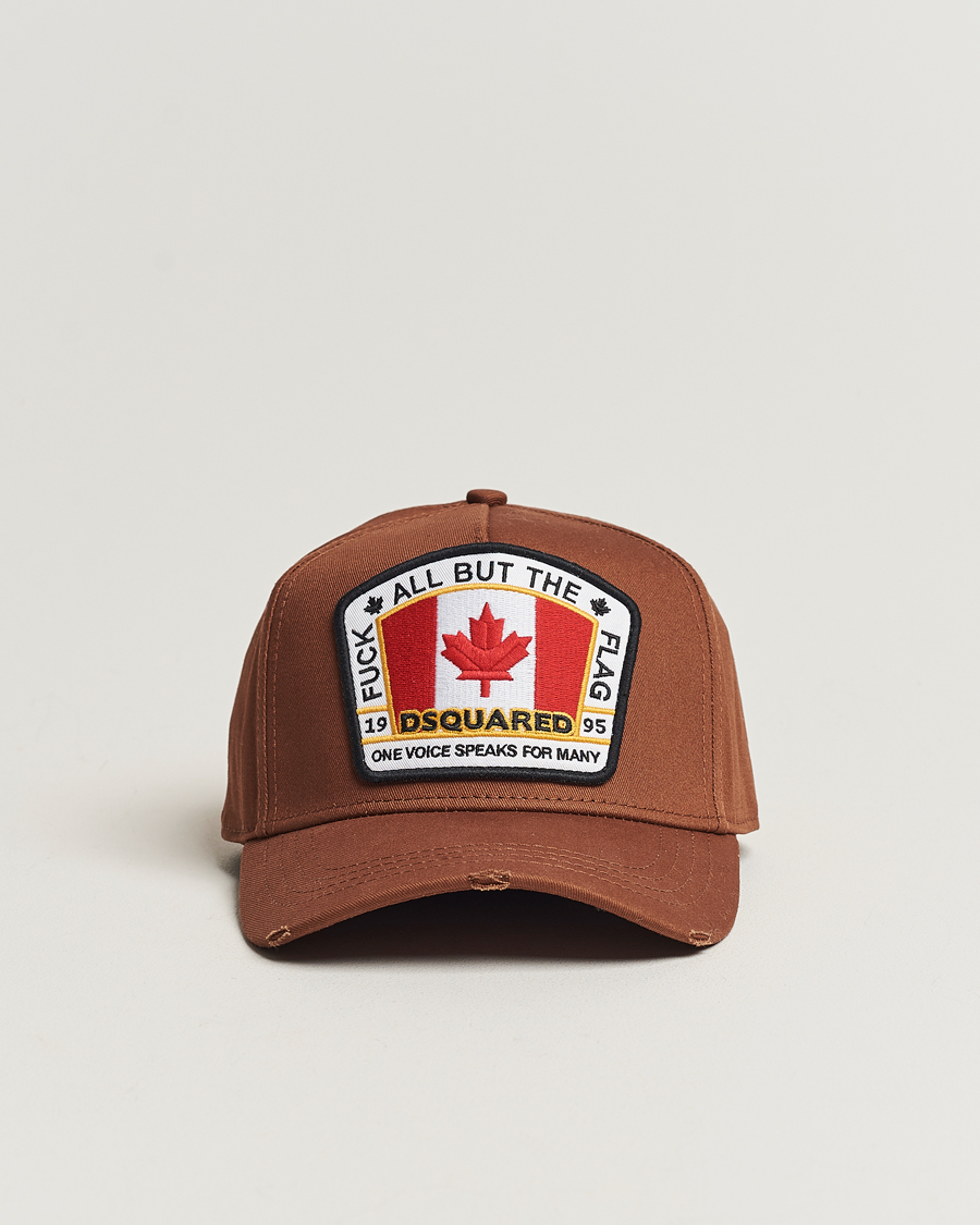 Heren | Luxury Brands | Dsquared2 | Big Leaf Baseball Cap Hazel
