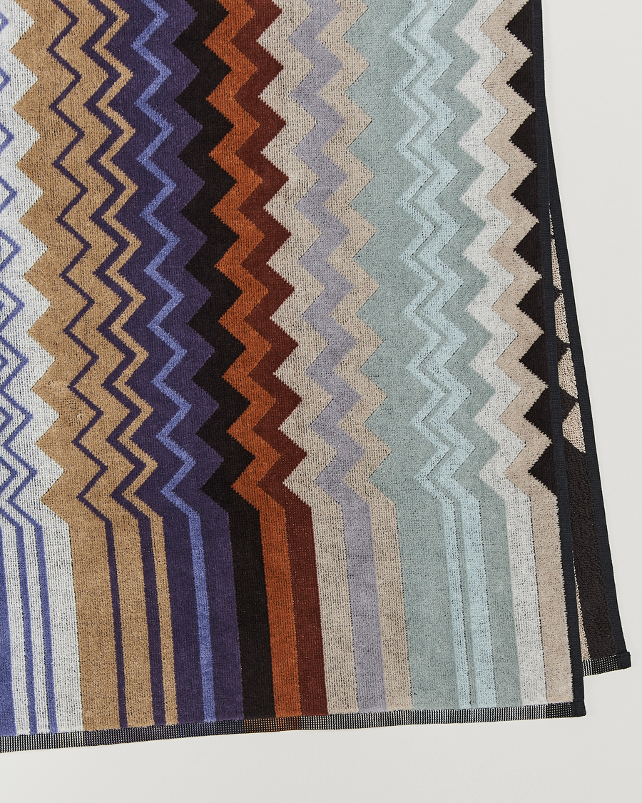 Heren | Thuis | Missoni Home | Giacomo Bath Sheet 100x150 cm Verde Multi