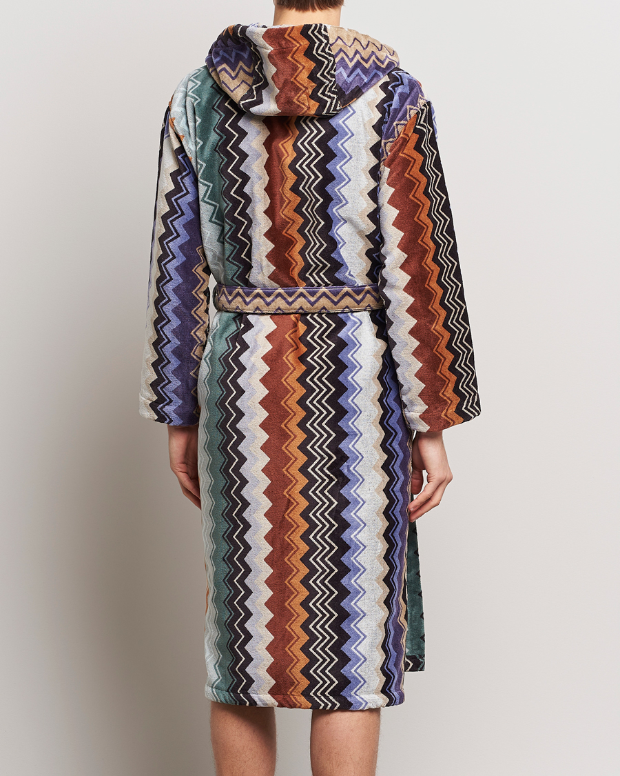 Heren | Pyjama's en gewaden | Missoni Home | Giacomo Bathrobe Verde Multi