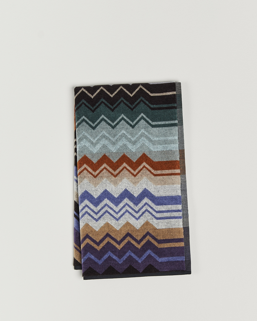 Heren | Thuis | Missoni Home | Giacomo Hand Towel 40x70cm Verde Multi
