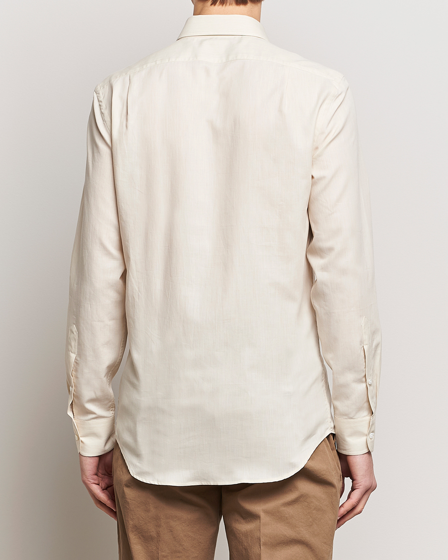 Heren | Overhemden | Ralph Lauren Purple Label | Soft Cotton Shirt Cream