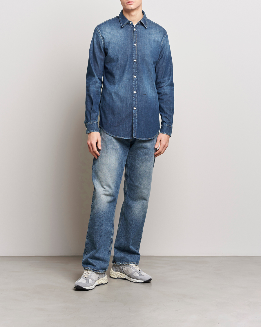 Heren | Overhemden | Dsquared2 | Relax Dan Denim Shirt Blue