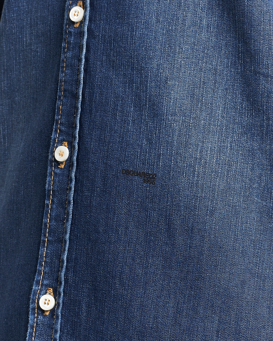 Heren | Overhemden | Dsquared2 | Relax Dan Denim Shirt Blue