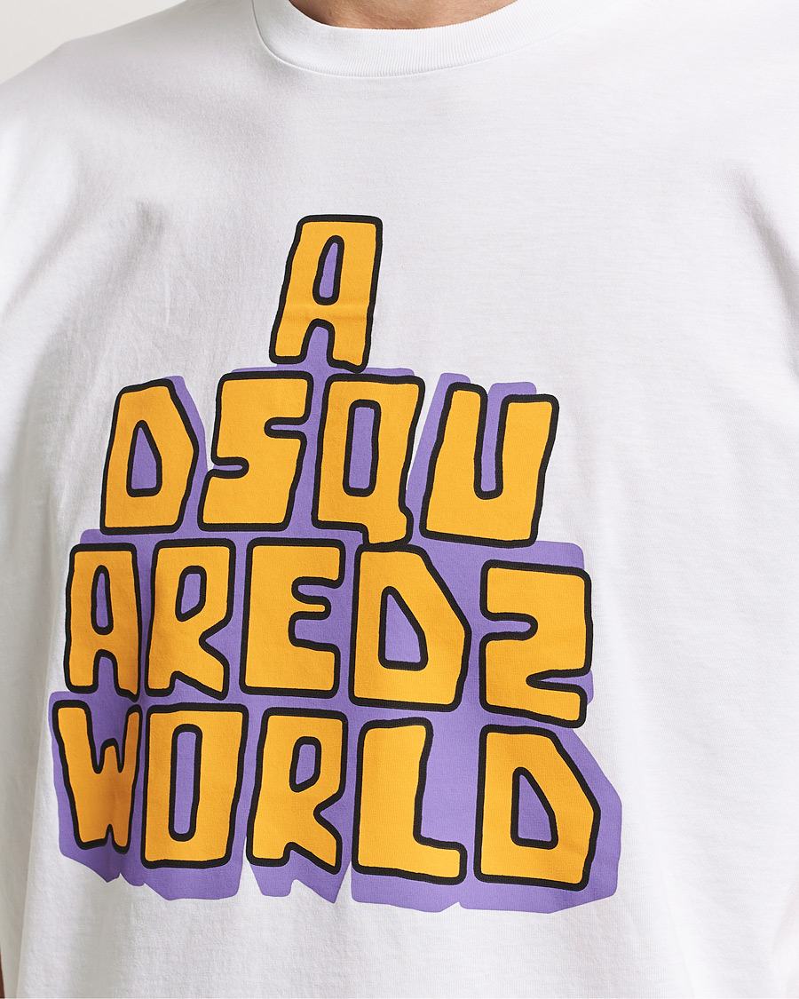 Heren | T-shirts | Dsquared2 | Cool Fit Logo Crew Neck T-Shirt White