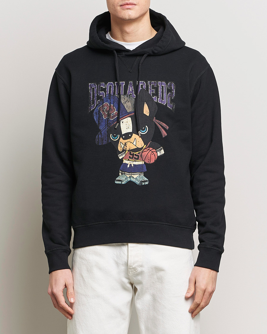 Heren |  | Dsquared2 | Cool Fit Hoodie Black