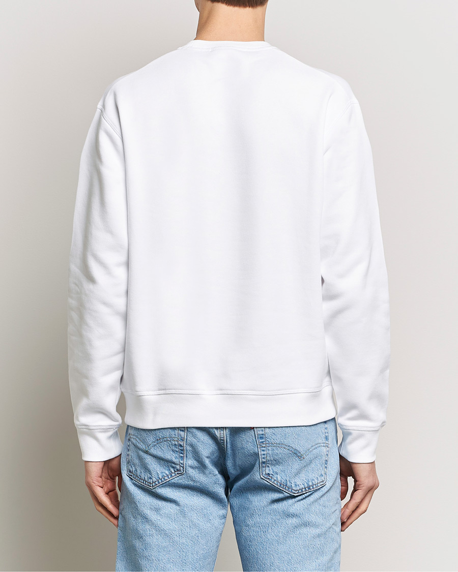 Heren | Truien | Dsquared2 | Icon Small Logo Crew Neck Sweatshirt White