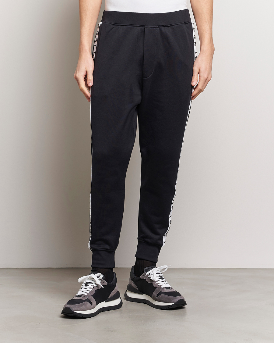 Heren | Dsquared2 | Dsquared2 | Dan Sport Track Pants Black