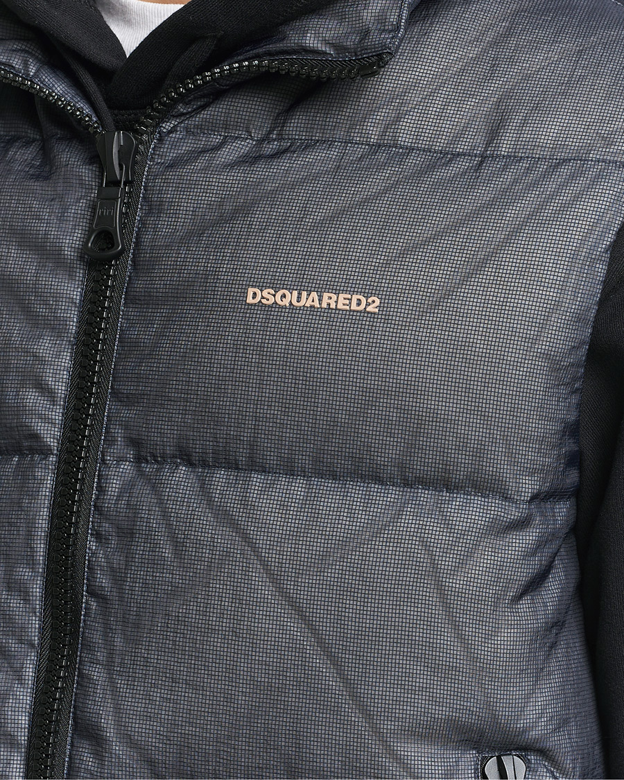 Heren | Jassen | Dsquared2 | 3D Ripstop Puffer Vest Navy