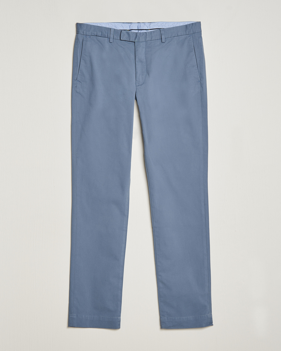 Heren | Broeken | Polo Ralph Lauren | Slim Fit Stretch Chinos Bay Blue