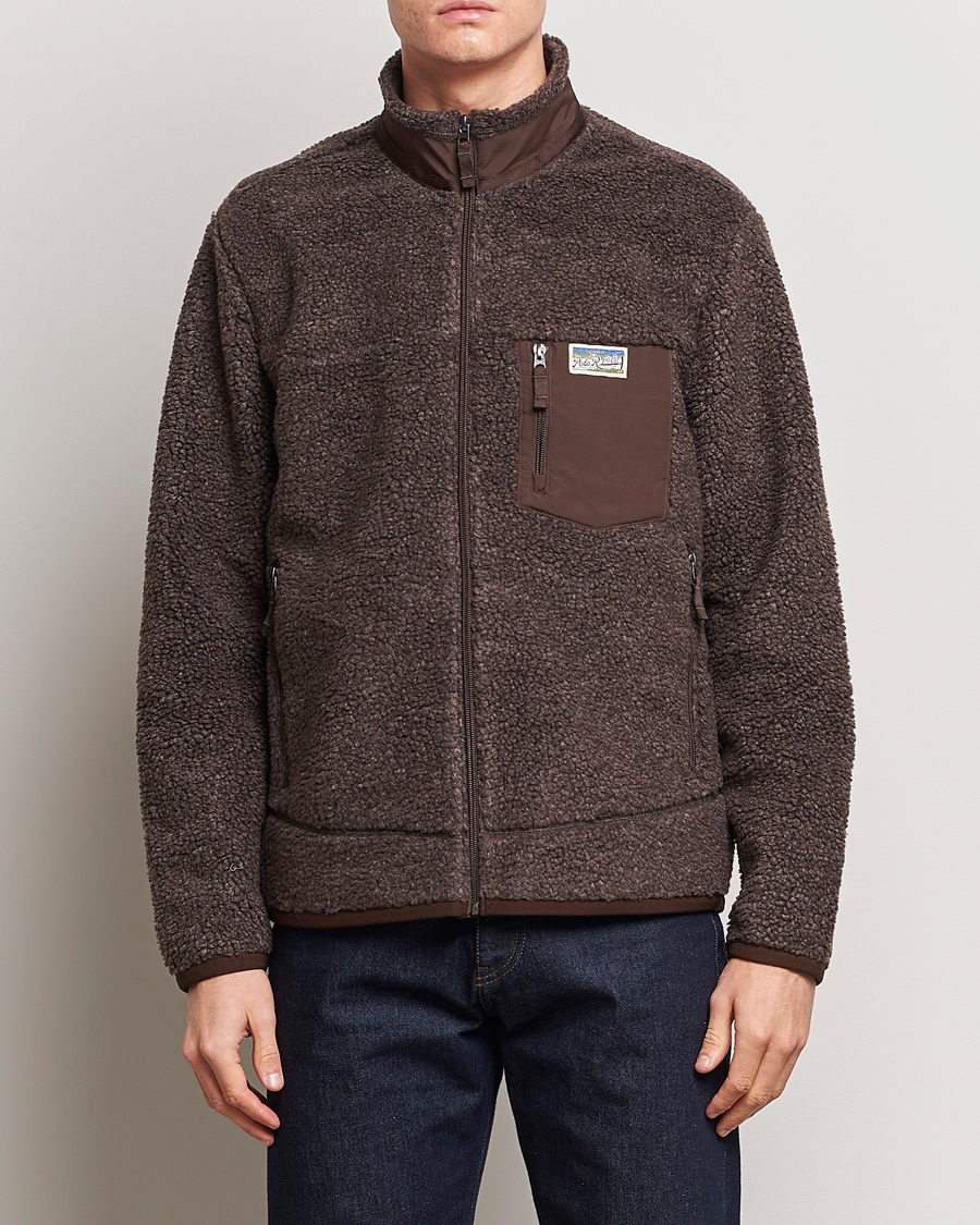 Heren | Lentejassen | Polo Ralph Lauren | Hi-Pile Fleece Full-Zip Jacket Dark Beech