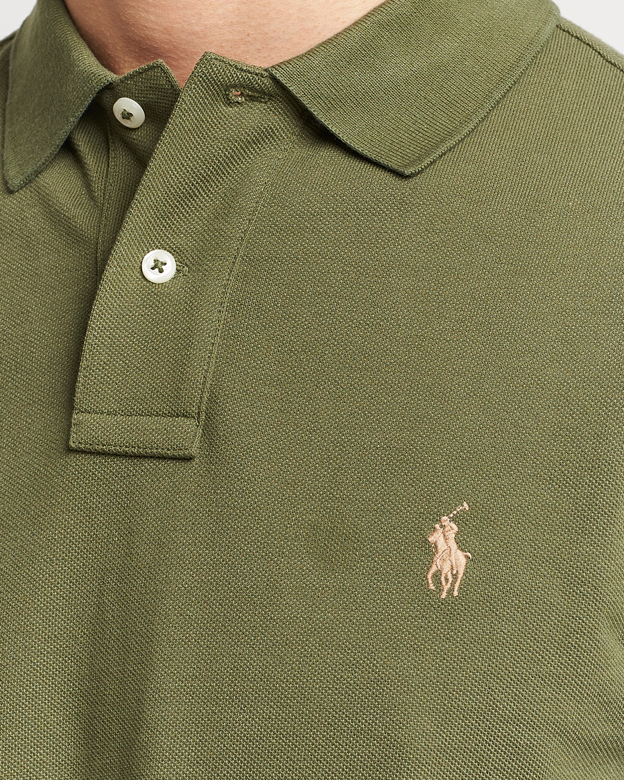 Heren | Truien | Polo Ralph Lauren | Slim Fit Long Sleeve Polo Dark Sage