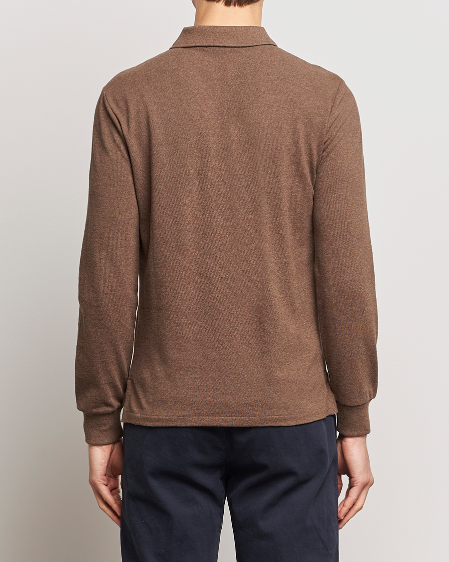 Heren | Truien | Polo Ralph Lauren | Slim Fit Long Sleeve Polo Cedar Heather