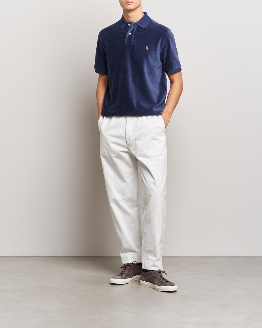 Heren | Polo's | Polo Ralph Lauren | Corduroy Polo Newport Navy