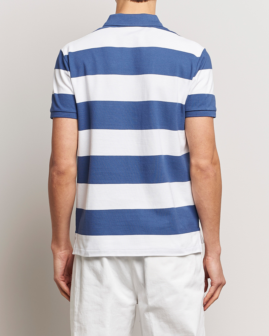 Heren | Polo's | Polo Ralph Lauren | Barstriped Polo Blue/White
