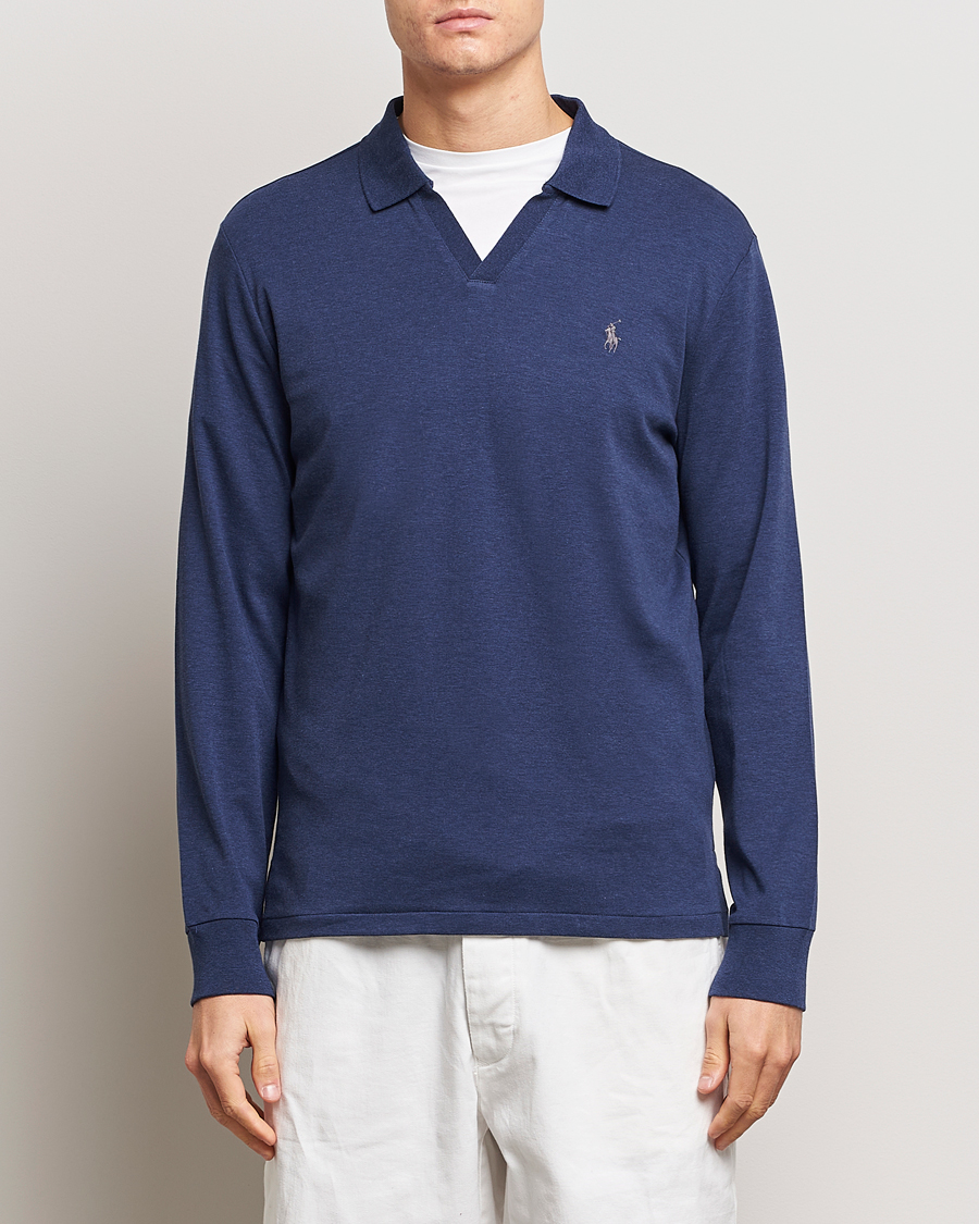Heren | Truien | Polo Ralph Lauren | Long Sleeve Polo Shirt Navy Heather