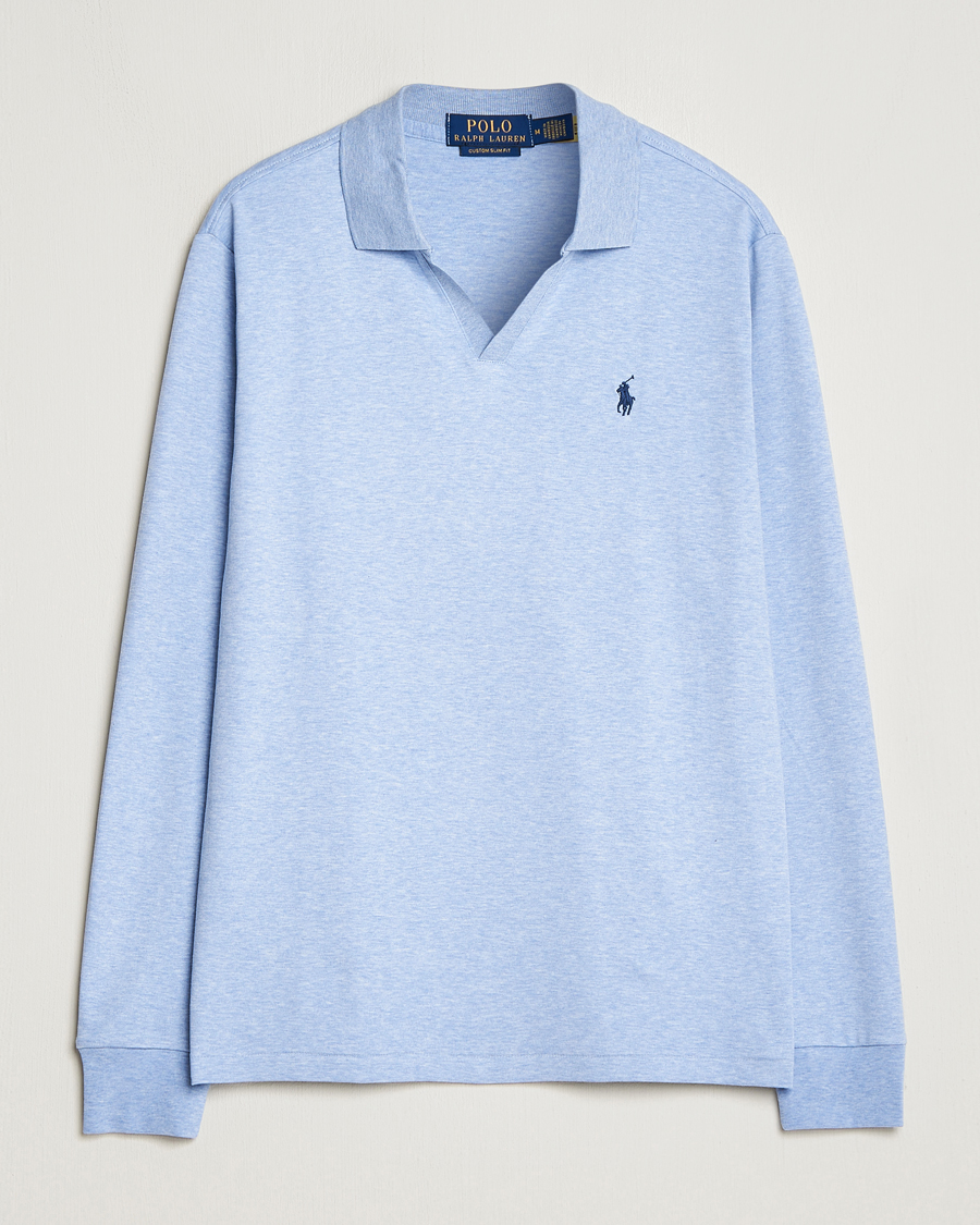 Heren | Polo's | Polo Ralph Lauren | Long Sleeve Polo Shirt Isle Heather