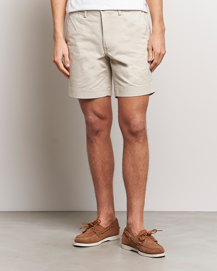 Heren | Korte broek | Polo Ralph Lauren | Tailored Slim Fit Shorts Classic Stone