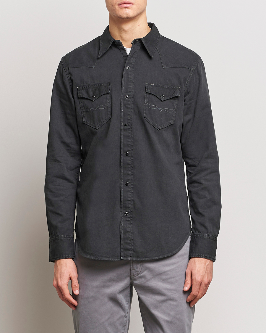 Heren |  | Polo Ralph Lauren | Western Denim Shirt Black