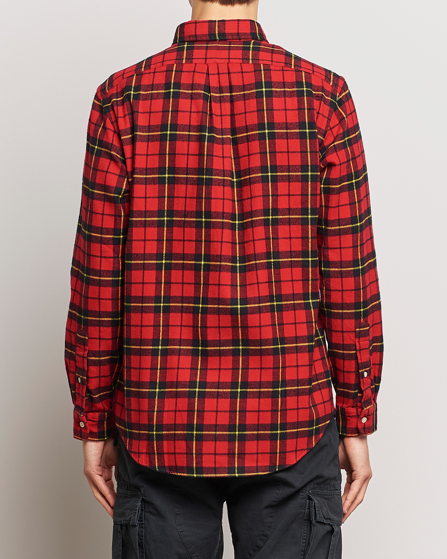 Heren | Overhemden | Polo Ralph Lauren | Lunar New Year Flannel Checked Shirt Red/Black