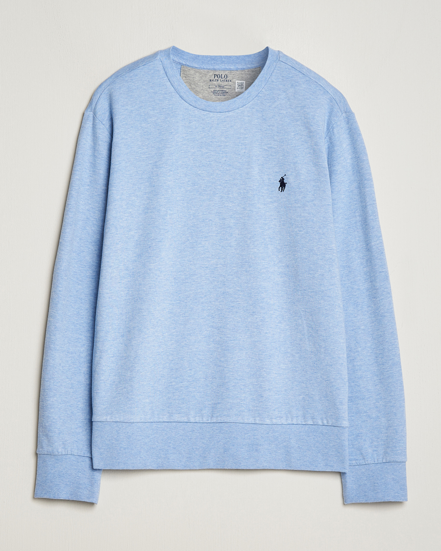 Polo Ralph Lauren Double Knitted Jersey Sweatshirt Isle Heather