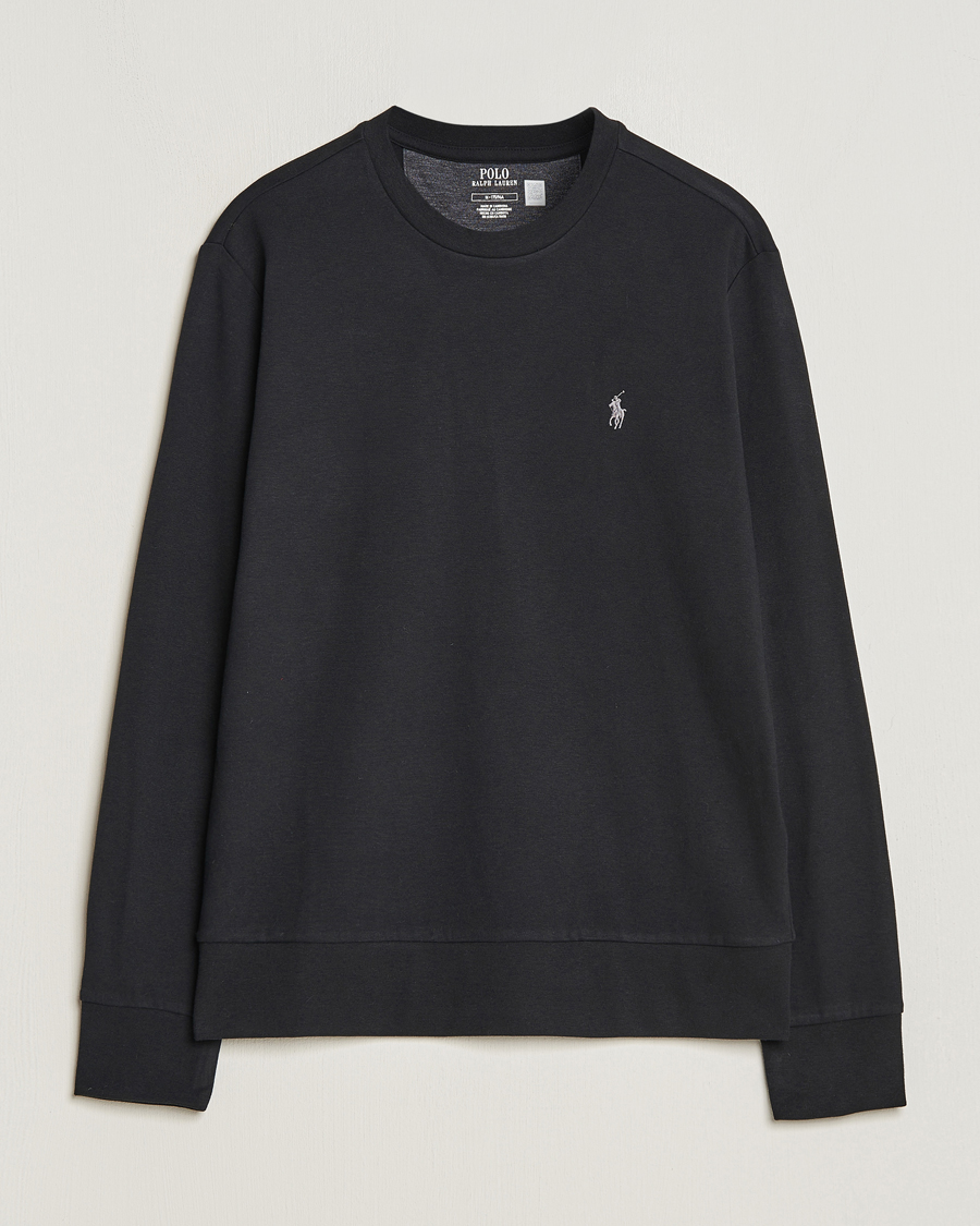 Heren | Truien | Polo Ralph Lauren | Double Knitted Jersey Sweatshirt Black