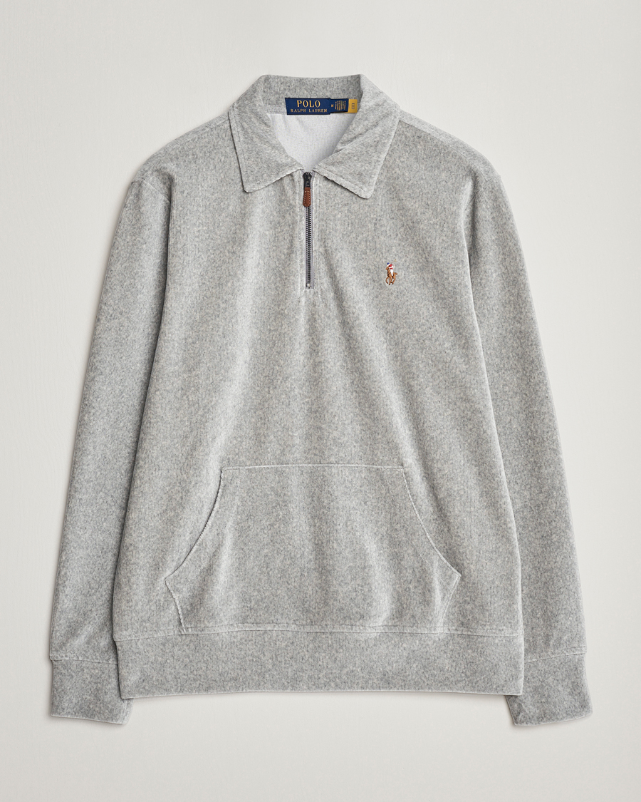 Heren | Truien | Polo Ralph Lauren | Knit Corduroy Half-Zip Andover Heather