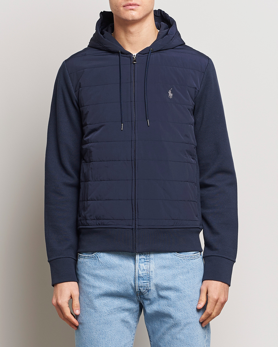 Heren | Truien | Polo Ralph Lauren | Hybrid Full-Zip Hoodie Aviator Navy