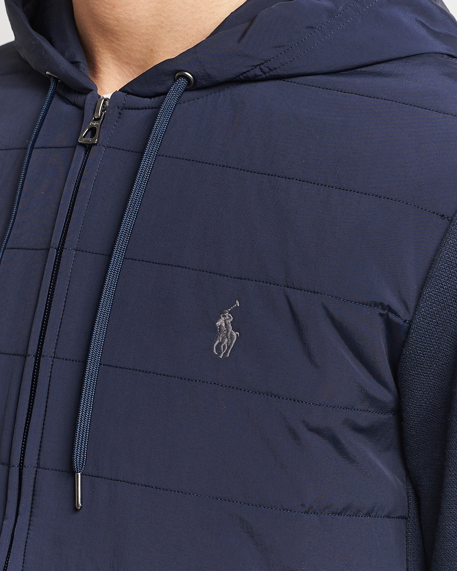 Heren | Truien | Polo Ralph Lauren | Hybrid Full-Zip Hoodie Aviator Navy