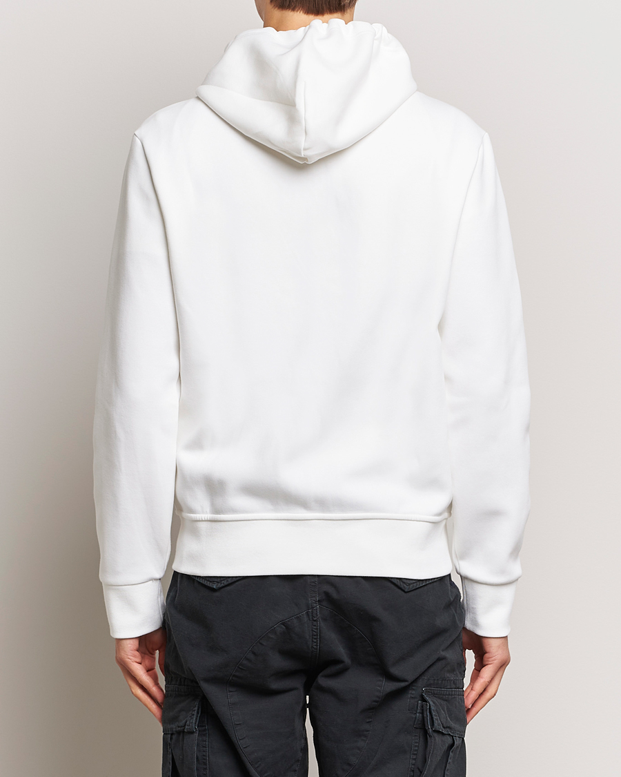 Heren | Truien | Polo Ralph Lauren | Double Knitted Full-Zip Hoodie White