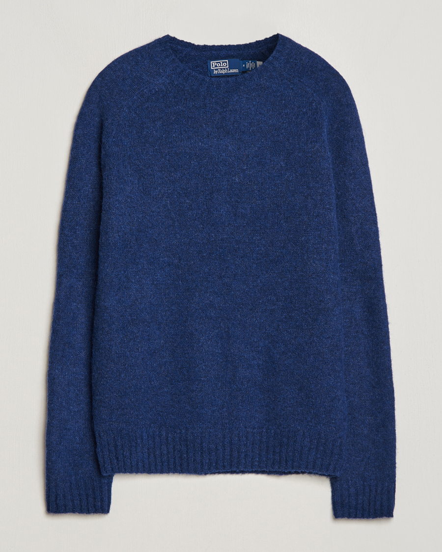 Heren | Truien | Polo Ralph Lauren | Alpaca Knitted Crew Neck Sweater Navy Heather