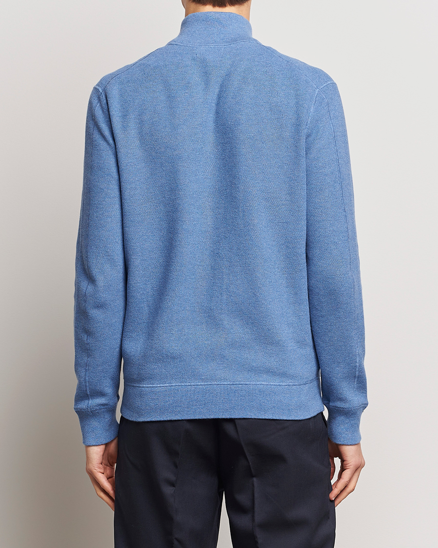 Heren | Truien | Polo Ralph Lauren | Textured Full-Zip Blue Stone Heather