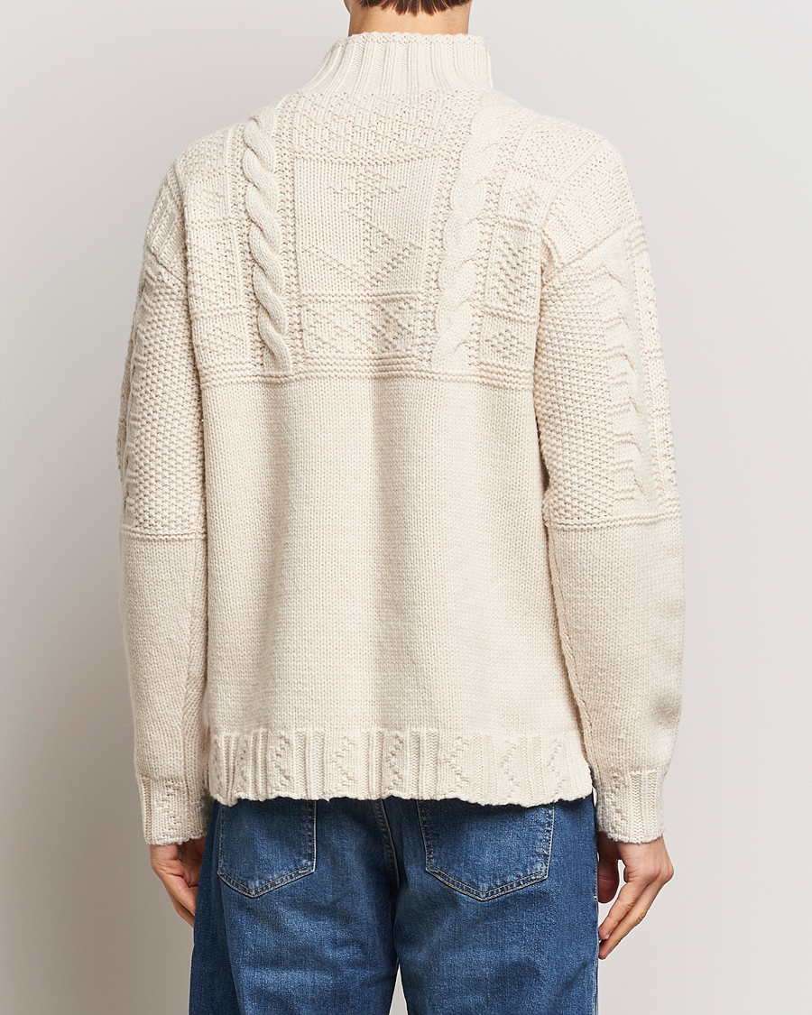 Heren | Truien | Polo Ralph Lauren | Wool Knitted Aran Rollneck Cream
