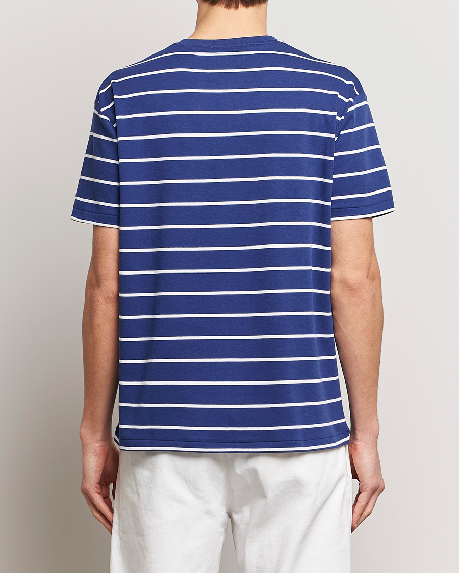 Heren | T-shirts | Polo Ralph Lauren | Striped Crew Neck T-Shirt Blue/White