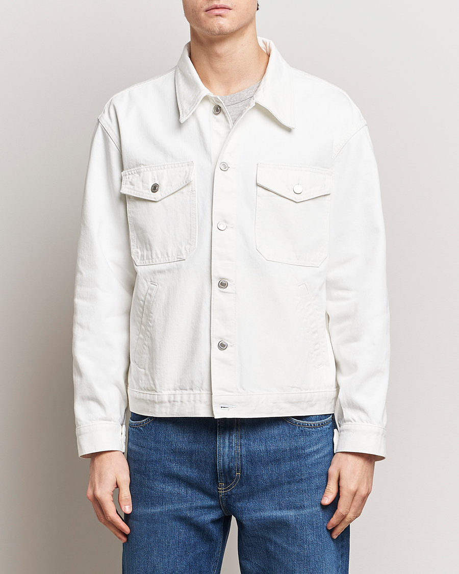 Heren | Lentejassen | Jeanerica | Flo Denim Jacket Natural White